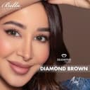 لنز Bella Diamond Diamond Brown تصویر 1