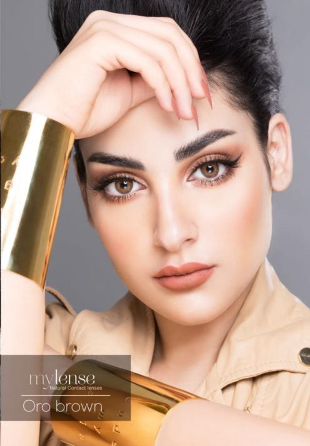  لنز رنگی چشم   MyLense Oro Brown